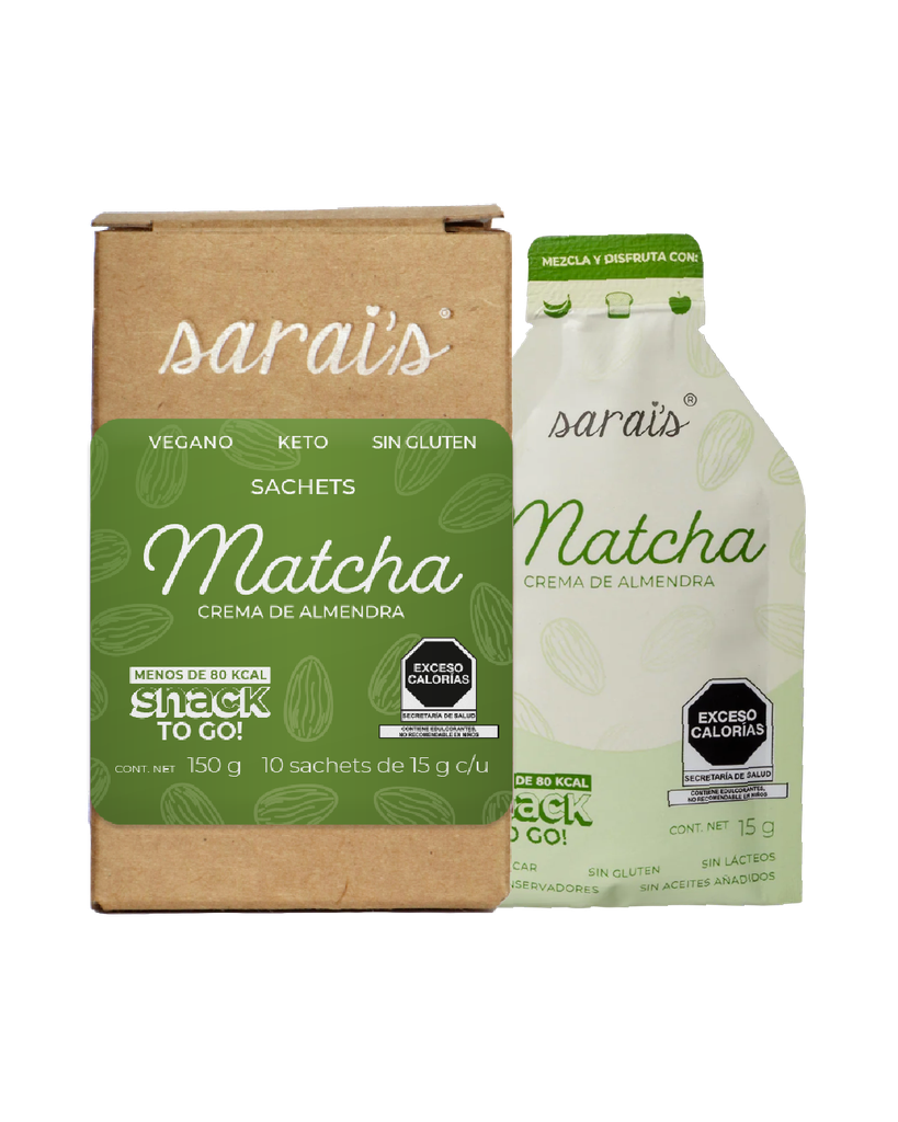 Caja de Sachets Matcha