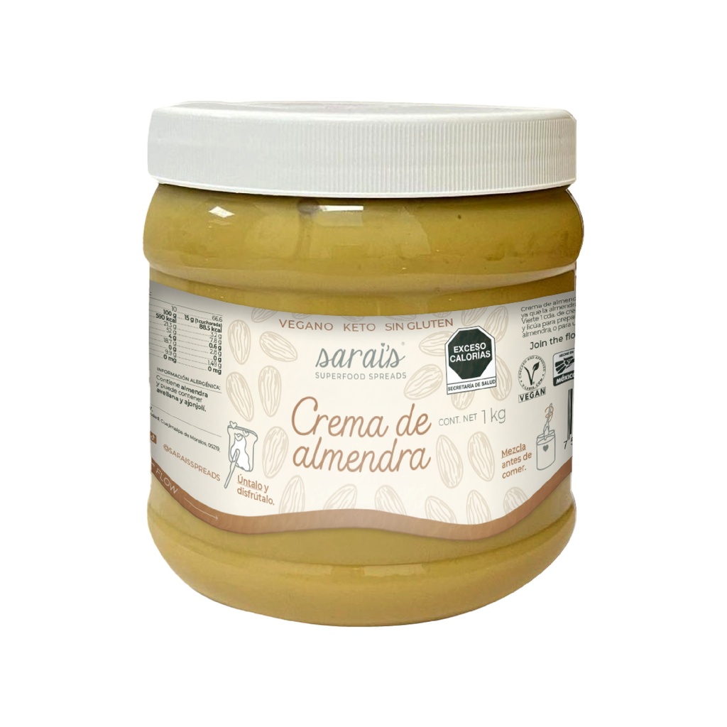 Crema de almendra 1kg