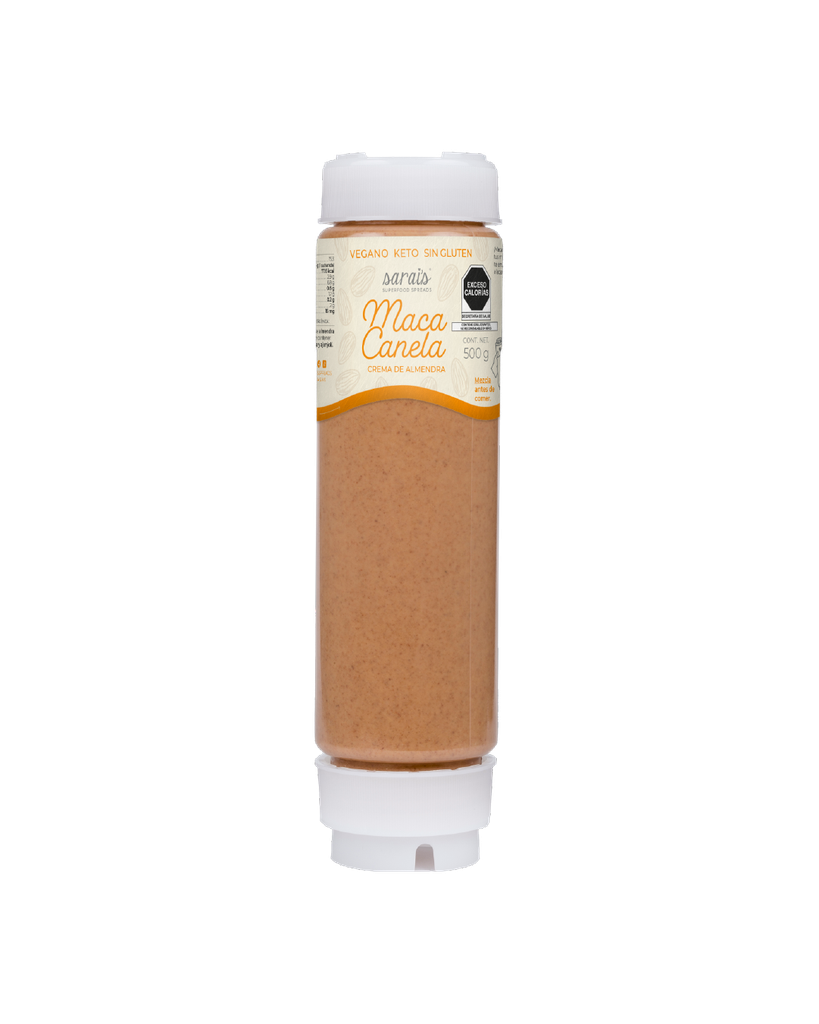 Mamila Crema de Almendra Maca y Canela 500g