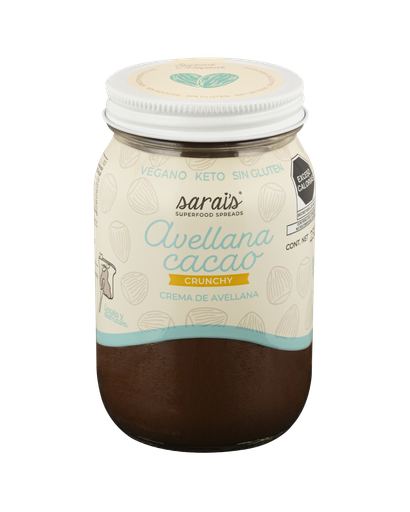 [PT-CACCR-004] Crema de Avellana Cacao Crunchy 230g