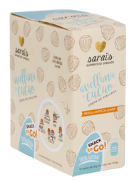 [PT-SN-001] Caja de Sachet Avellana Cacao 30g 10 pzas